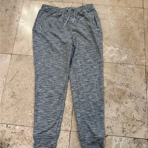 Chicos Zenergy Size 1 Gray Jogger Sweatpants